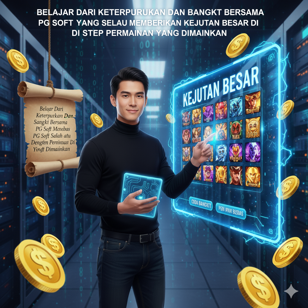 Belajar Dari Keterpurukan Dan Bangkit Bersama PG Soft Yang Selalu Memberikan Kejutan Besar Di Setiap Permainan Yang Dimainkan